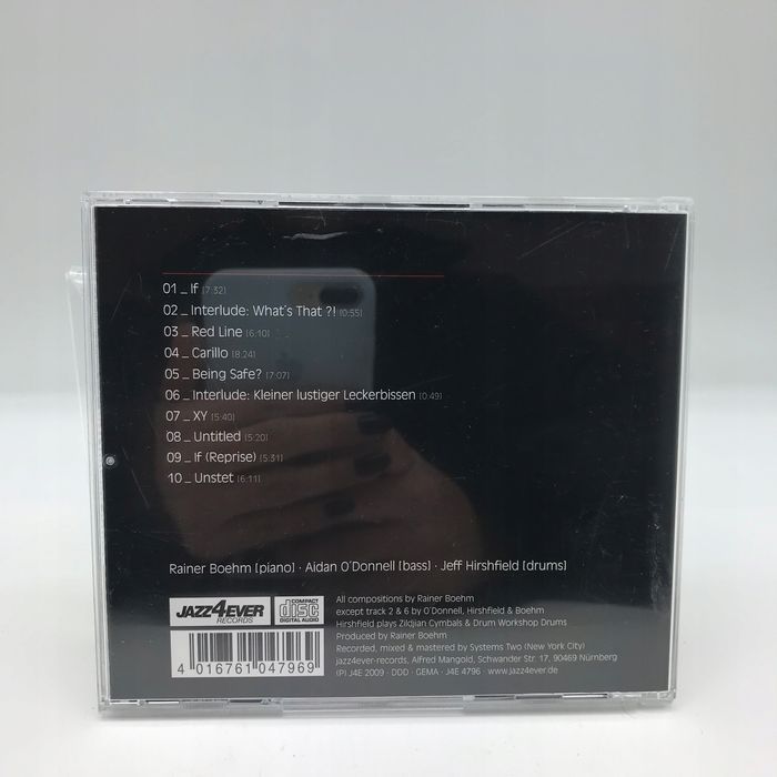 cd - rainer boehm trio - red line