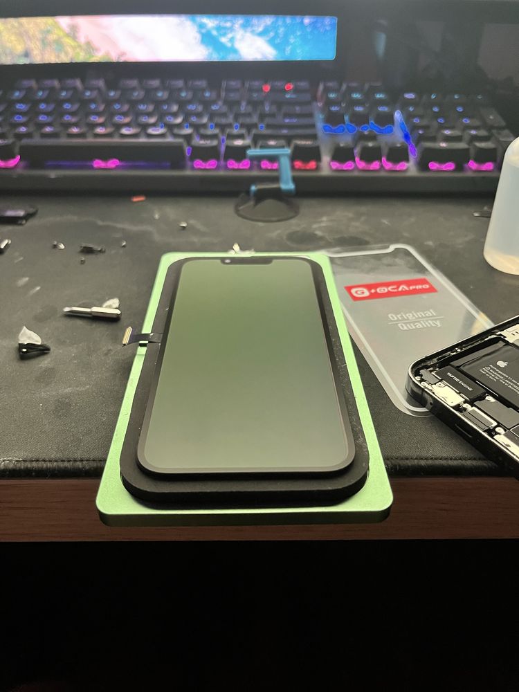 Regeneracja wyświetlaczy iphone