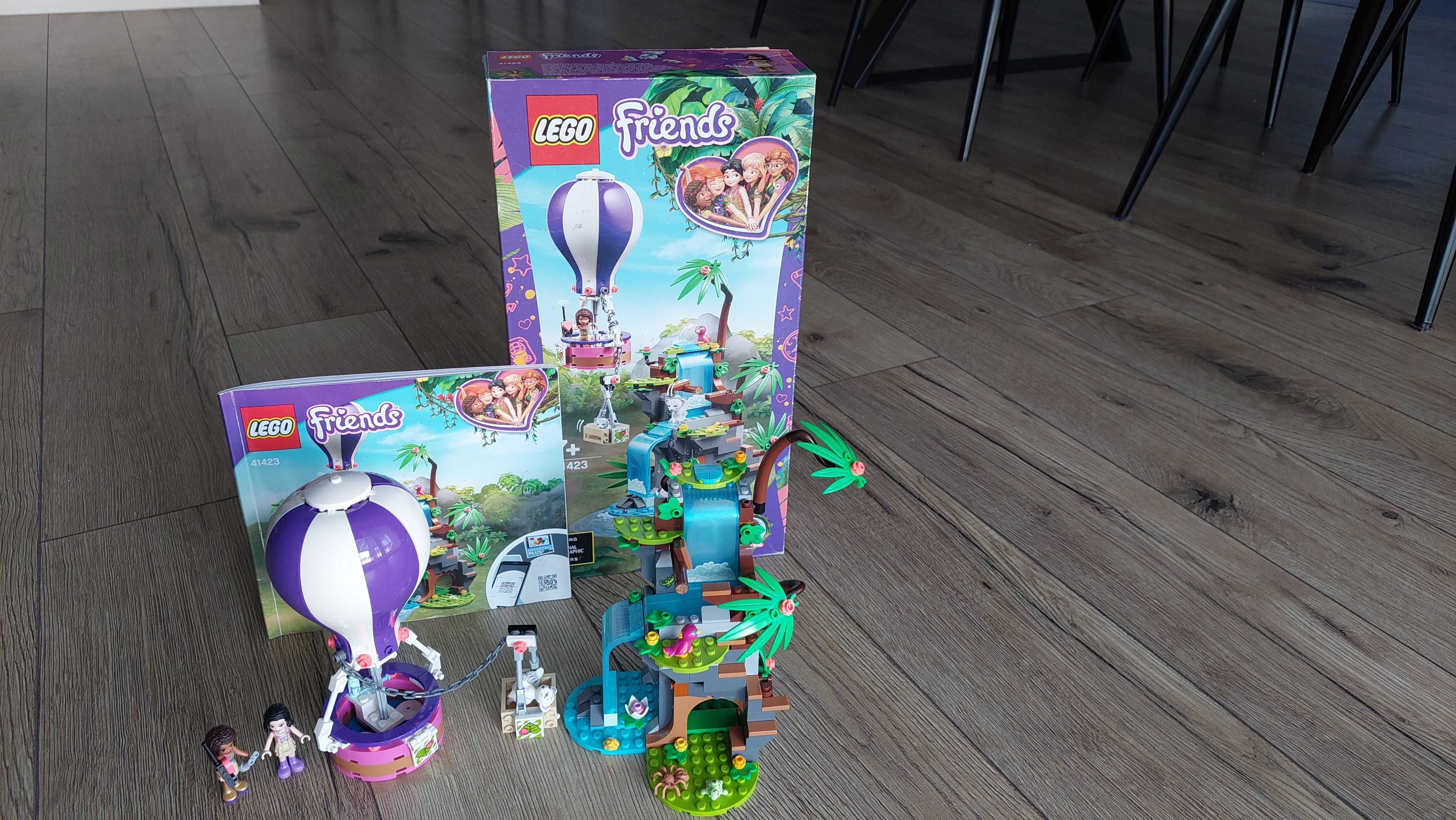 Klocki LEGO Friends 41423 Balonem na ratunek tygrysowi