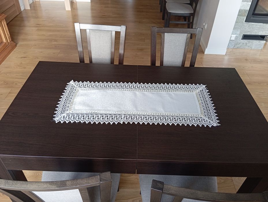 Stół do jadalni + 8 krzeseł