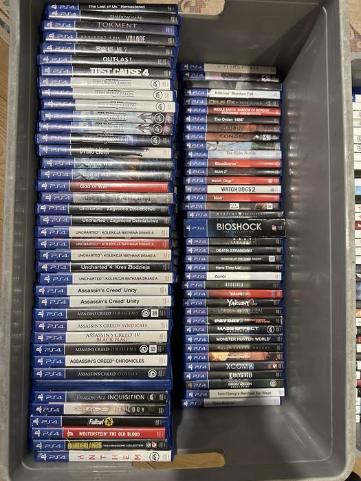 Kontakt telefoniczny! Gry Ps4 slim Pro Ps5 VR WyprzedażTrójmiasto okol