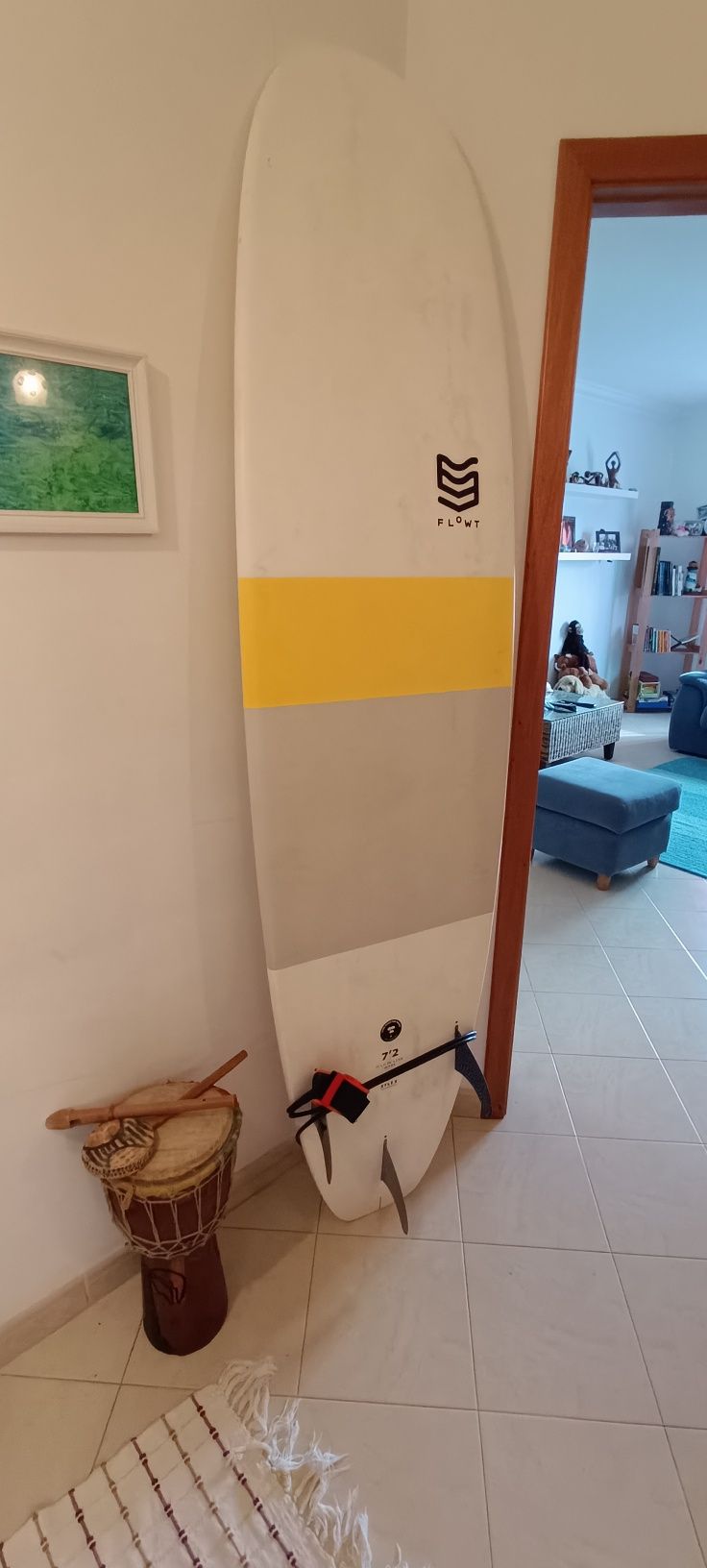 Prancha de Surf Flow Rider Mini Malibu 7.2 +Prancha de Surf Olaian 7.0