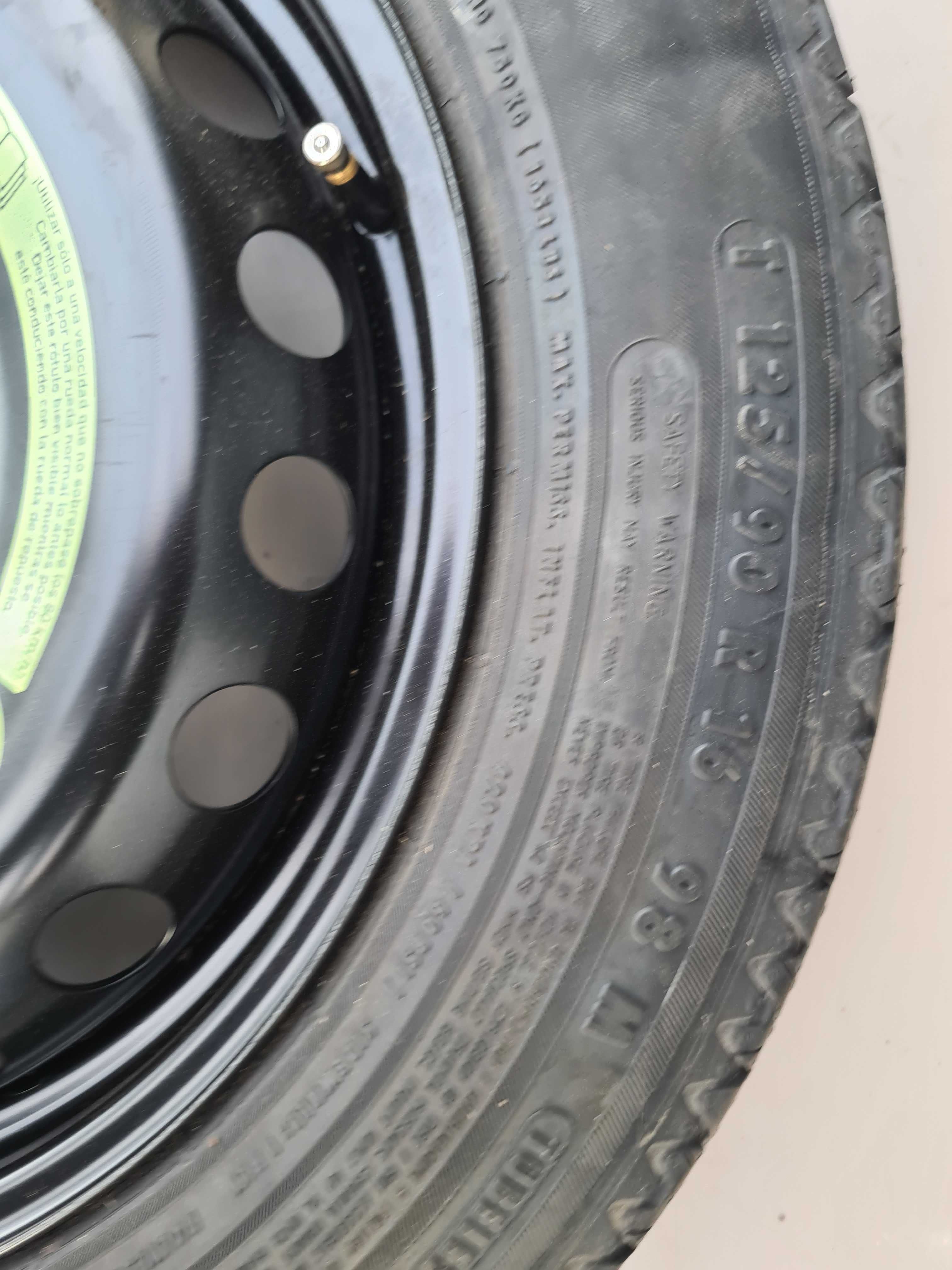 Mercedes W204 koło zapasowe dojazdowe 125/90 R16 jak nowe!