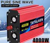 Comversor 12v para 220v com 4000w novo