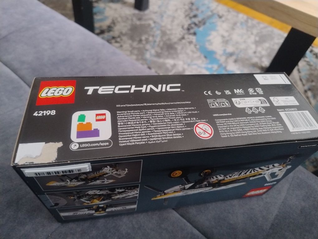 LEGO technic samolot