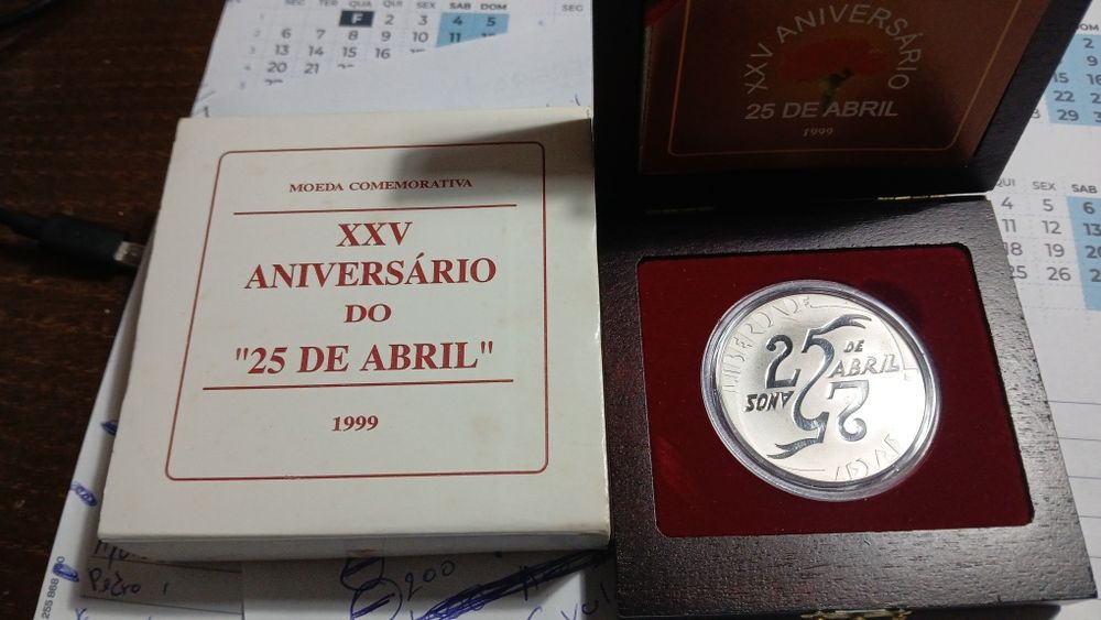 Moeda 1000 escudos proof