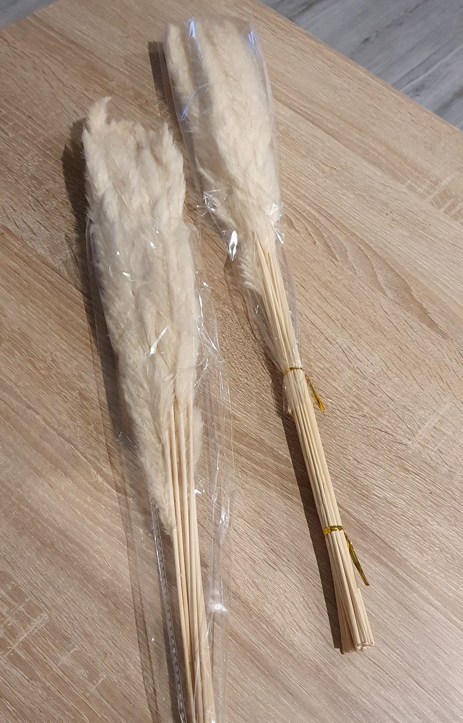 Trawa pampasowa biała 30 sztuk, 60 cm