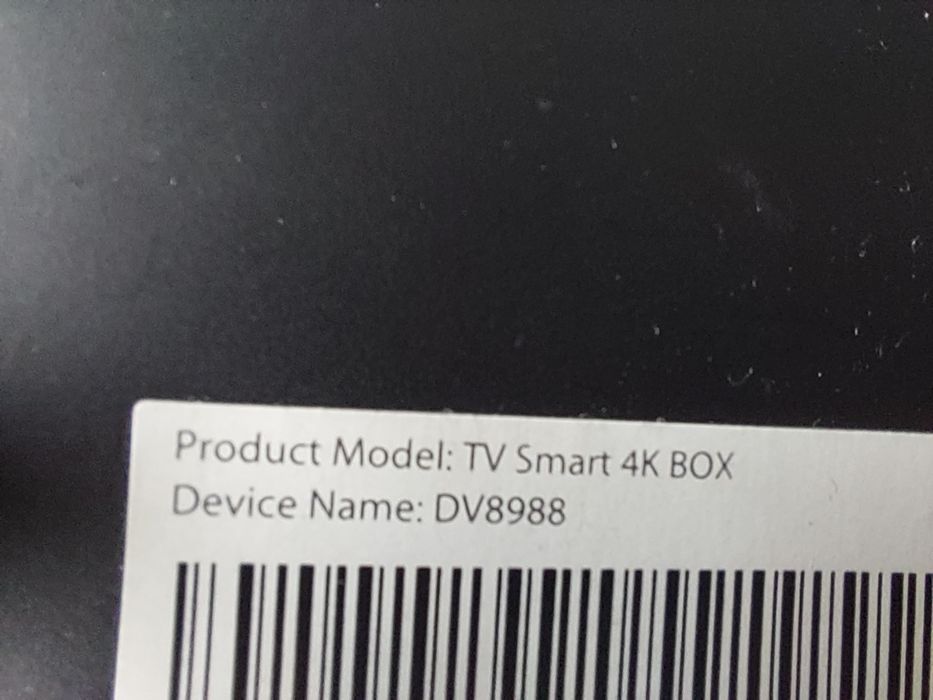 Chromecast Odtwarzacz TV Smart 4K BOX DV8988 Komplet Zasilacz Pilot HD