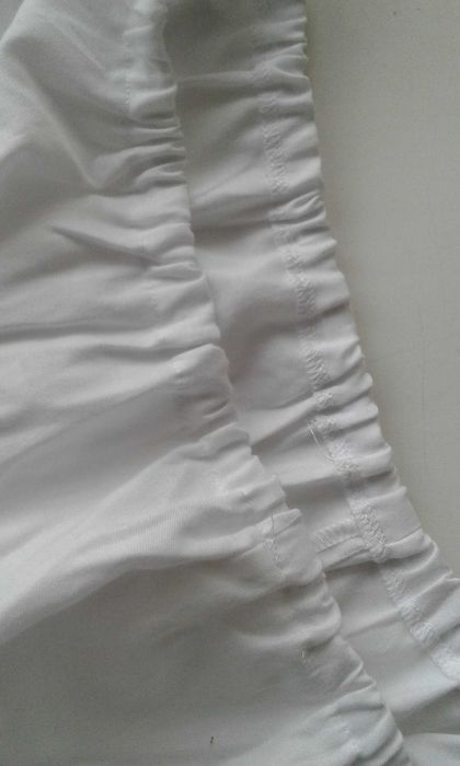 Белоснежные панталоны-шаровары с прошвой в викторианском стиле Батал