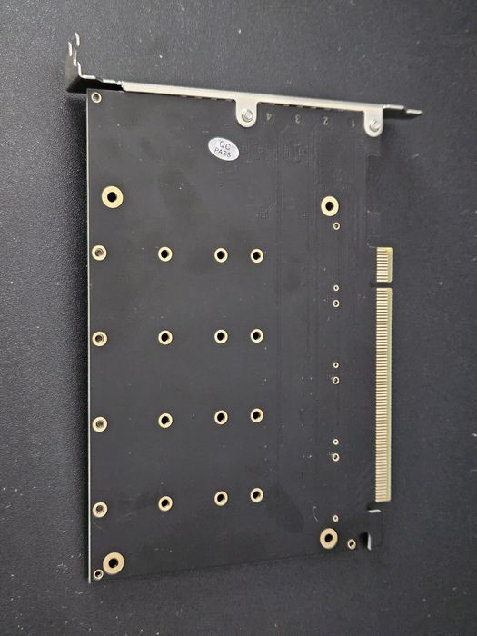 Karta PCIe 3.0/4.0 m.2 nvme  x4 dyski
