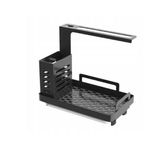Sink Caddy Organizer Zlewu Kuchennego Na Gąbkę Uchwyt Czarny VV