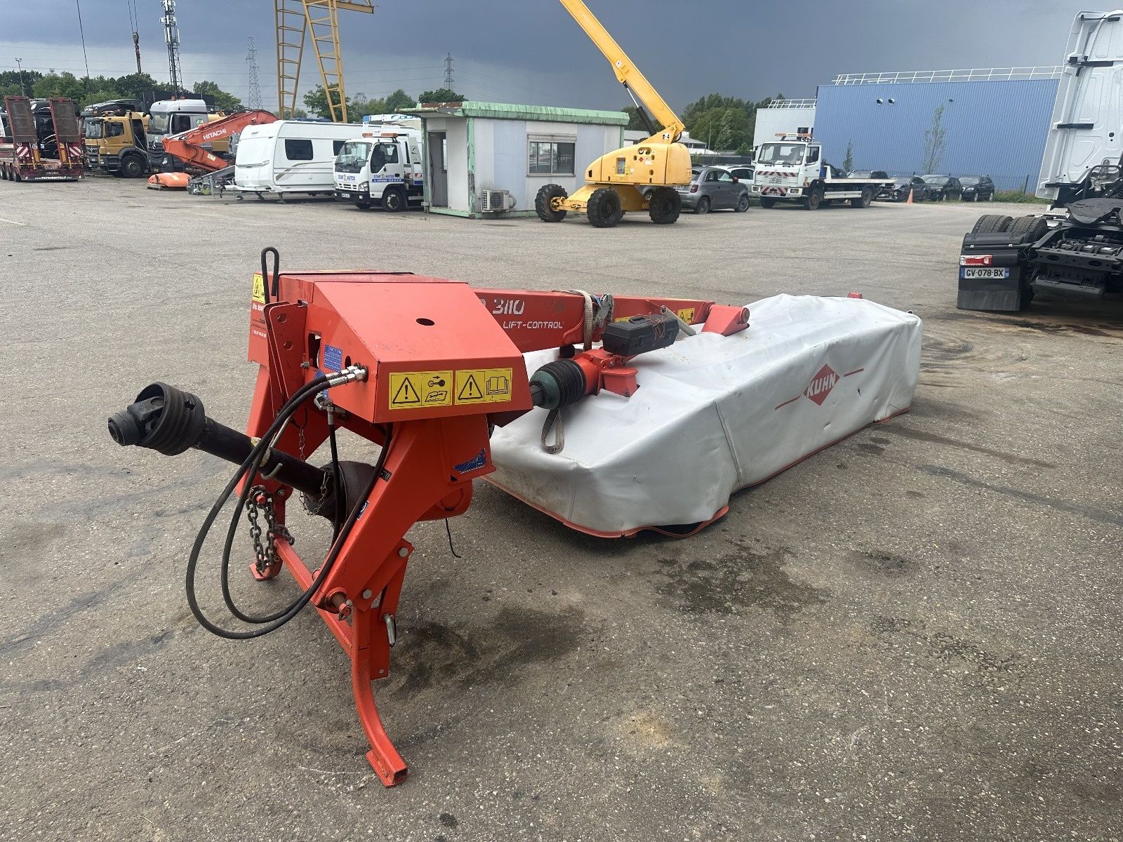 Kosiarka dyskowa Kuhn gmd 3510 na części 3110