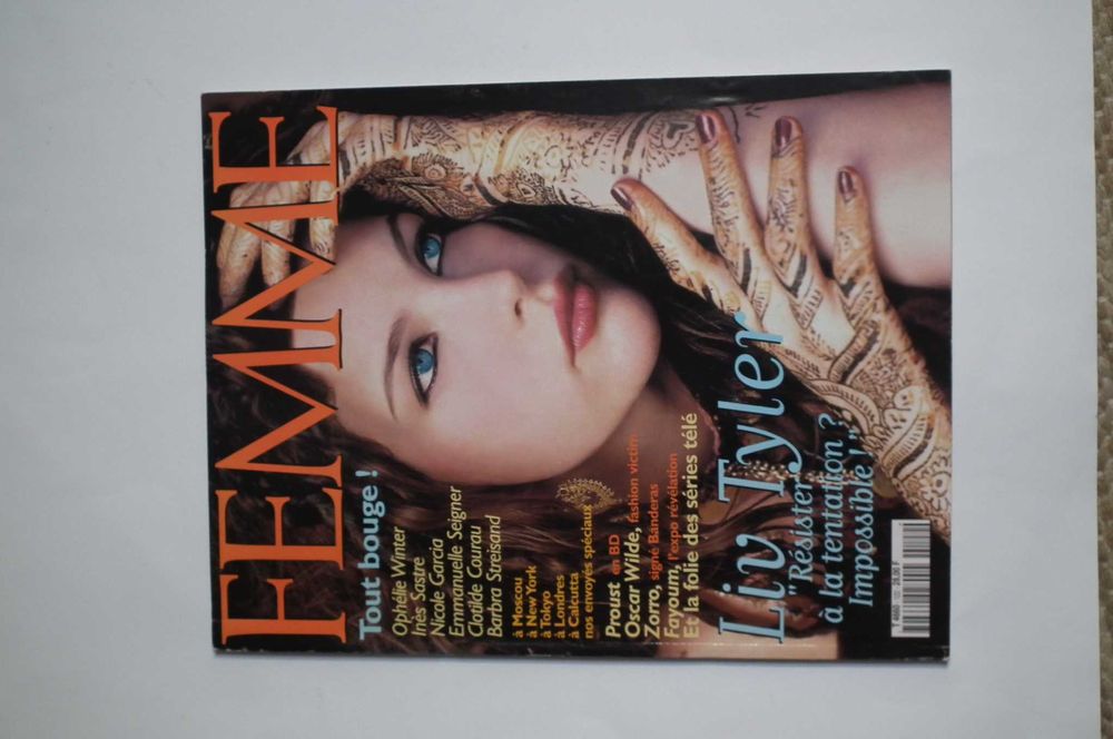 Revista Femme, 122, Outubro de 1998. Liv Tyler. Envio grátis.