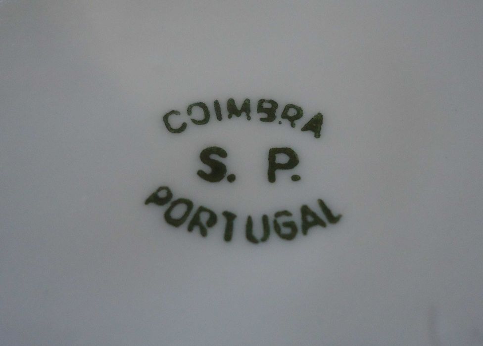 Porta-jóias antigo em porcelana