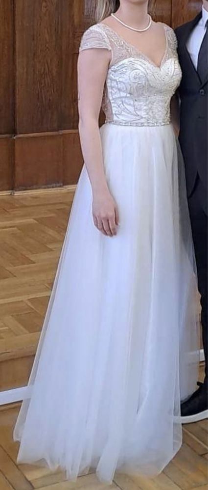 Suknia Ślubna biała S / Stilove