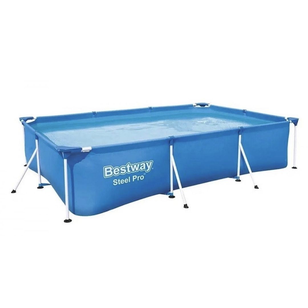 Басейн каркасний Bestway  прямокутний, 300х201х66 см, Blue