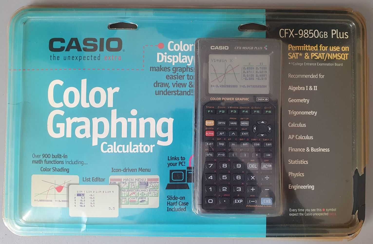 Kalkulator naukowy graficzny programowalny Casio CFX-9850GB Plus