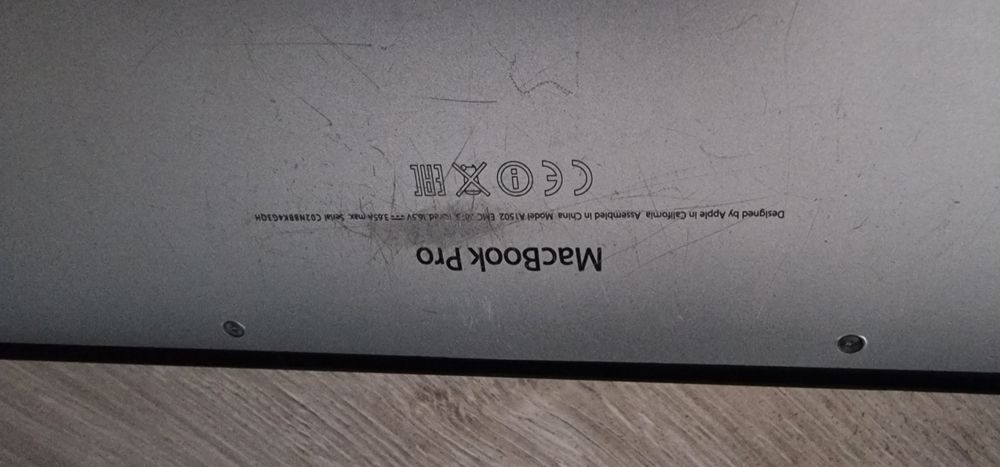 Apple Macbook Pro A1502 i5 8ram 120gb do naprawy lub na części