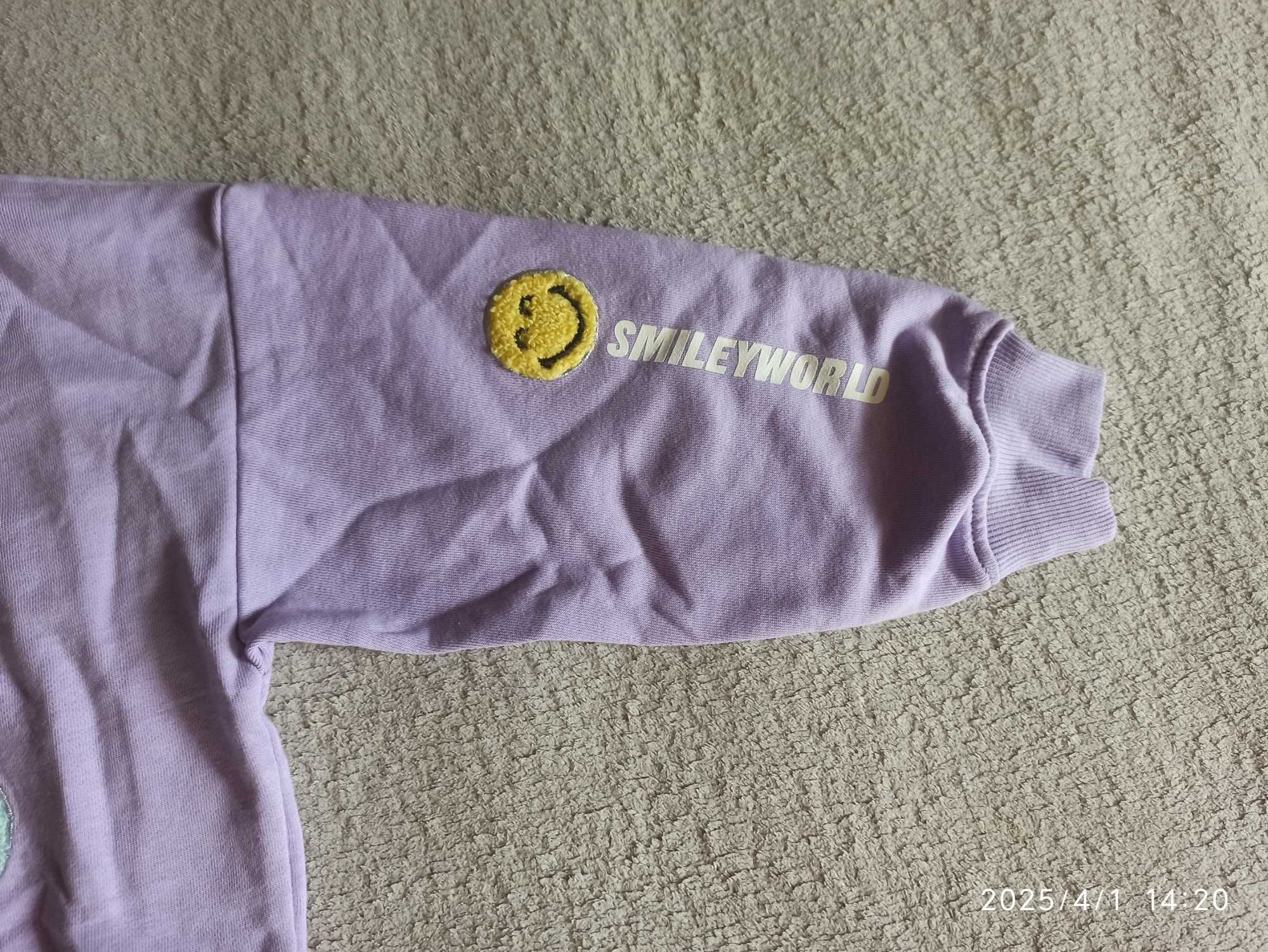 Bluza dziewczęca H&M Smiley World 110/116 Nowa