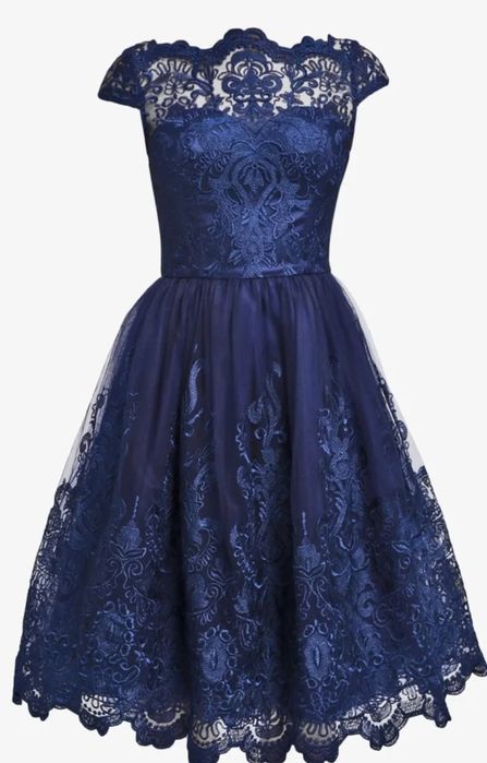 Piękna nowa sukienka koktajlowa marki Chi Chi London, model April.