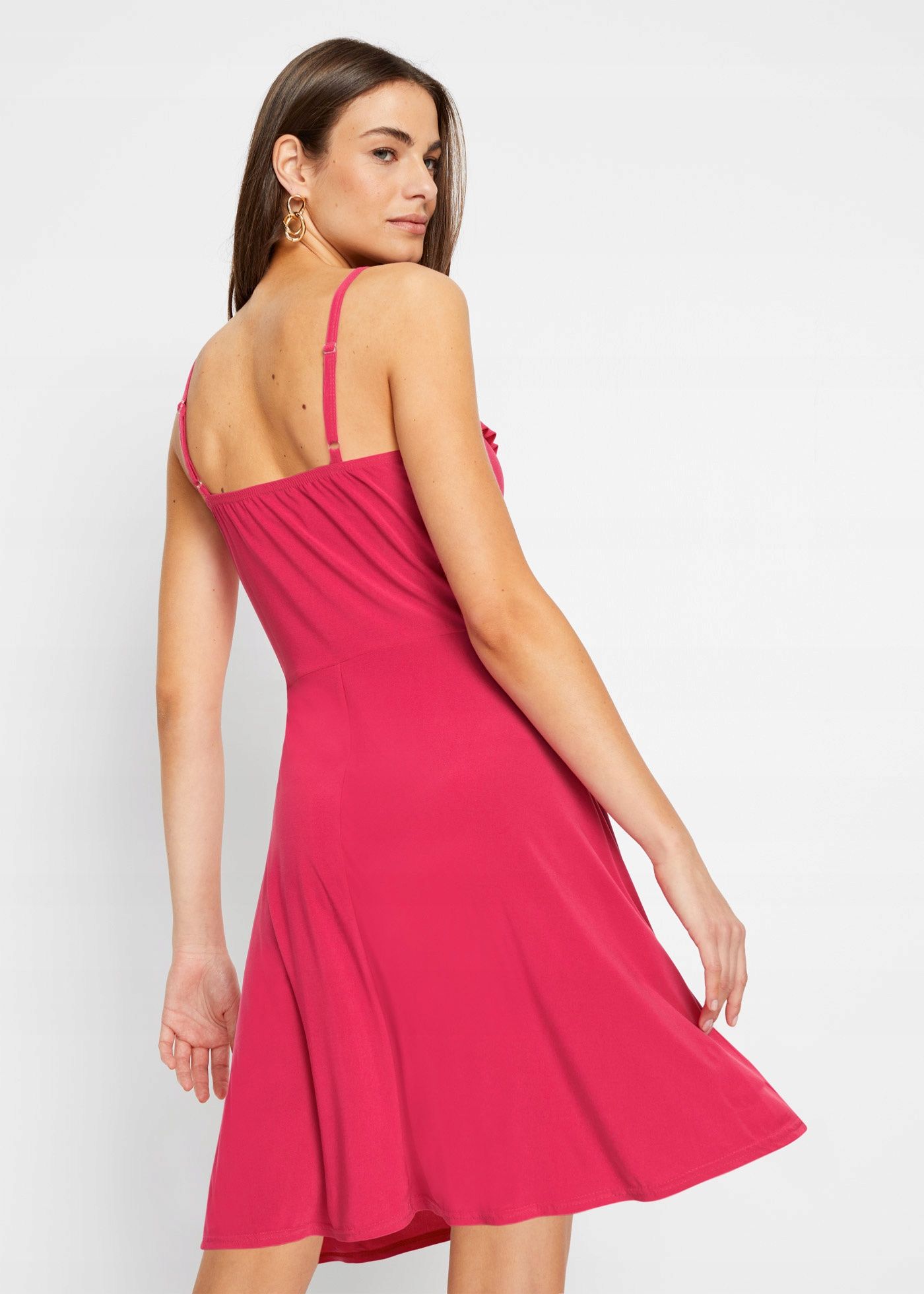 B.P.C sukienka różowa na ramiączka 40/42.
