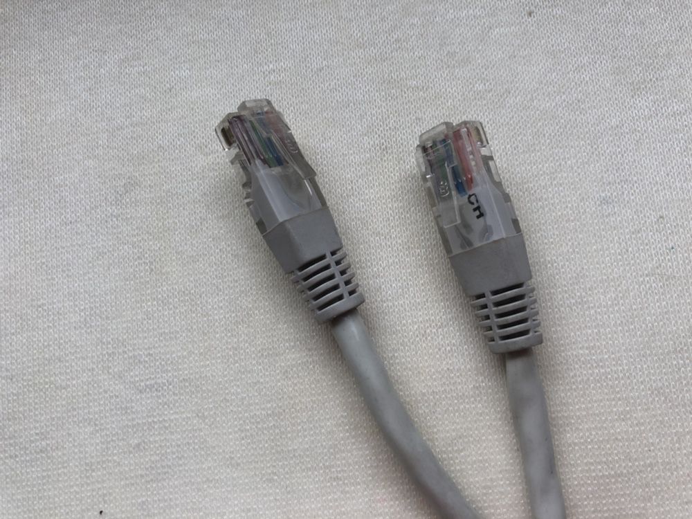 Cabo de rede cinza RJ45 - 1 m