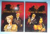 L'ÉTOILE DU DESERT - TOMES 1 & 2 - Marini & Desberg, 1ª EDIÇÃO.