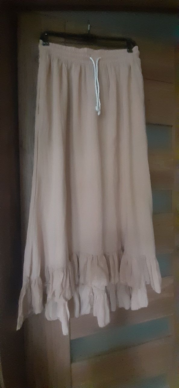 Spódnica z ozdobną falbaną Zara