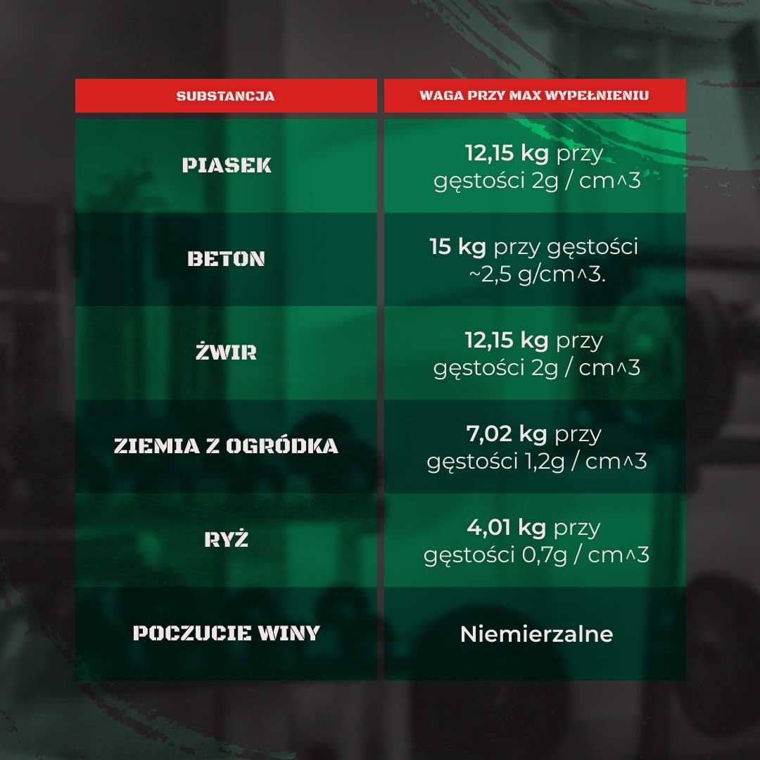 AIRPLATES- pusty ciężarek obciążenie SZTANGI DO 15KG