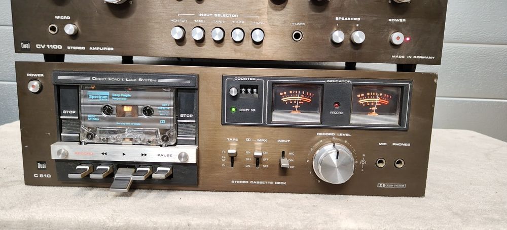 Wieża zestaw DUAL cv-1100. Stereo.Vintage
