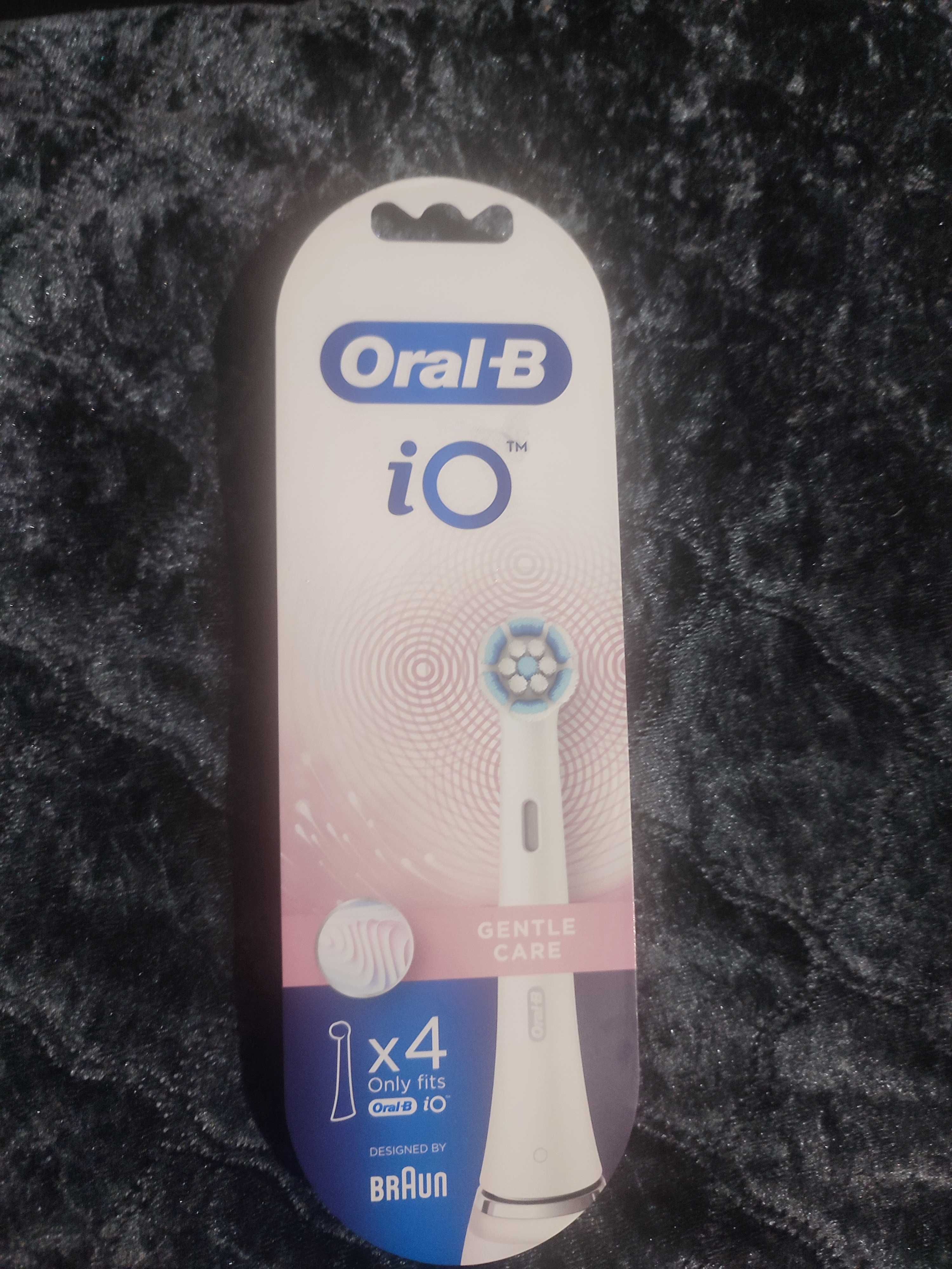 oral-b io gentle care / 4  końcówki