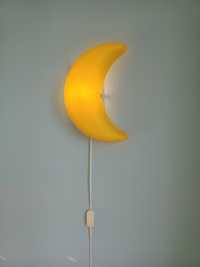 Lampka nocna księżyc Ikea + żarówka LED