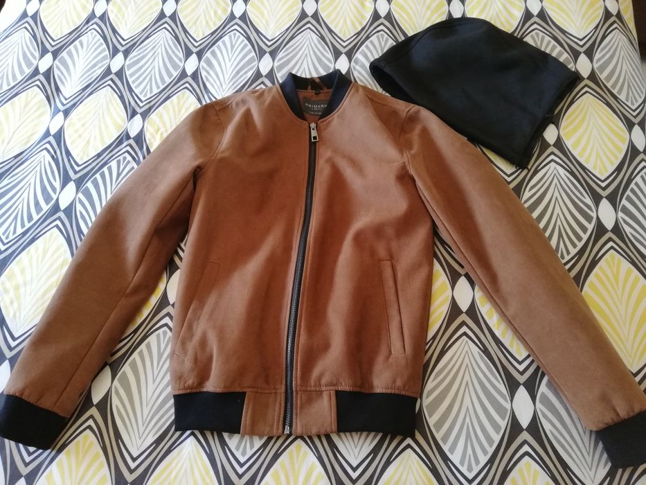 Blusão Pele Sintética Original Novo