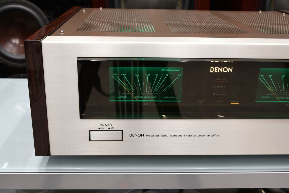 wzmacniacz końcówka mocy przedwzmacniacz Denon POA-1500 i PRA-2000