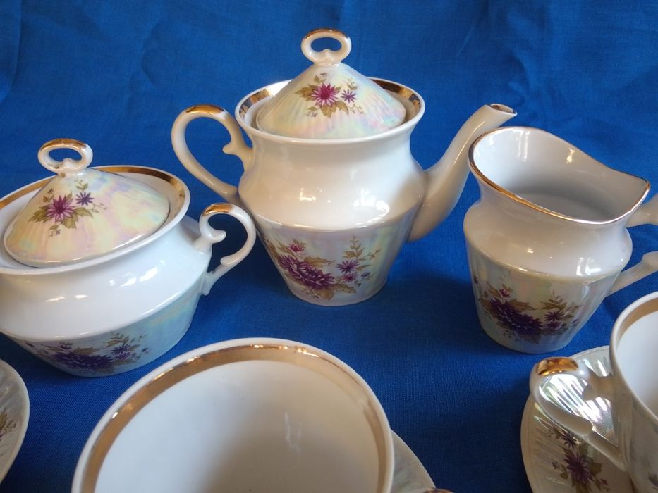 Фарфоровый чайный сервиз Барановка