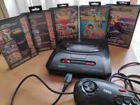 Jogos Sega Mega Drive + Consola Mega Game II