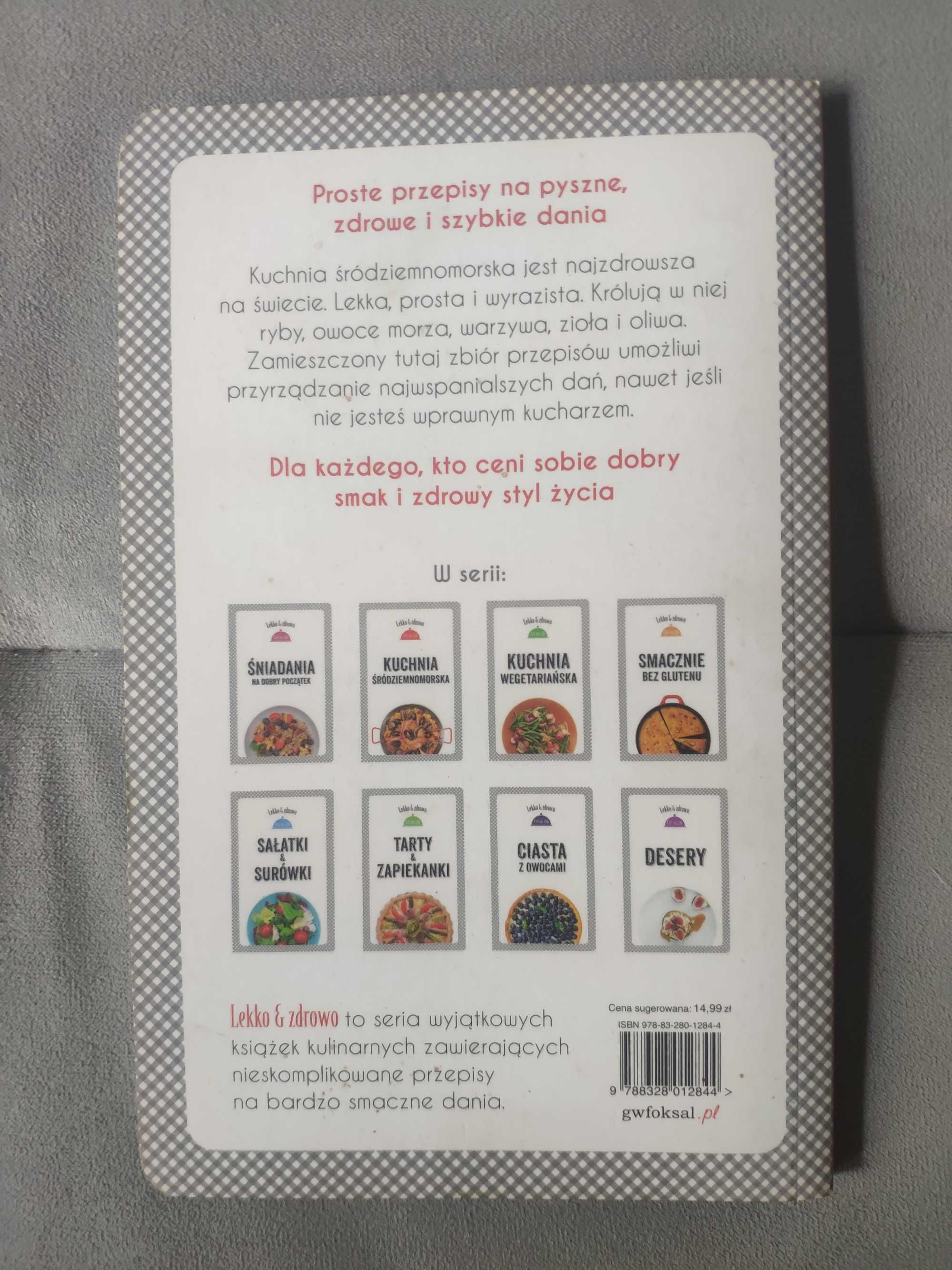 Książka z przepisami, kuchnia śródziemnomorska