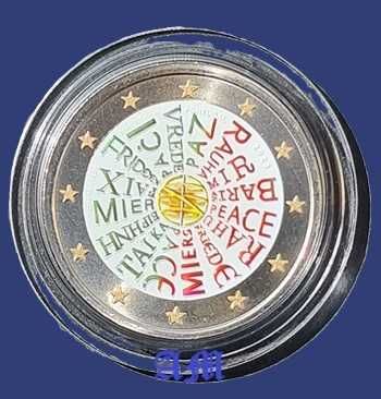PORTUGAL 2€ Moedas Coloridas