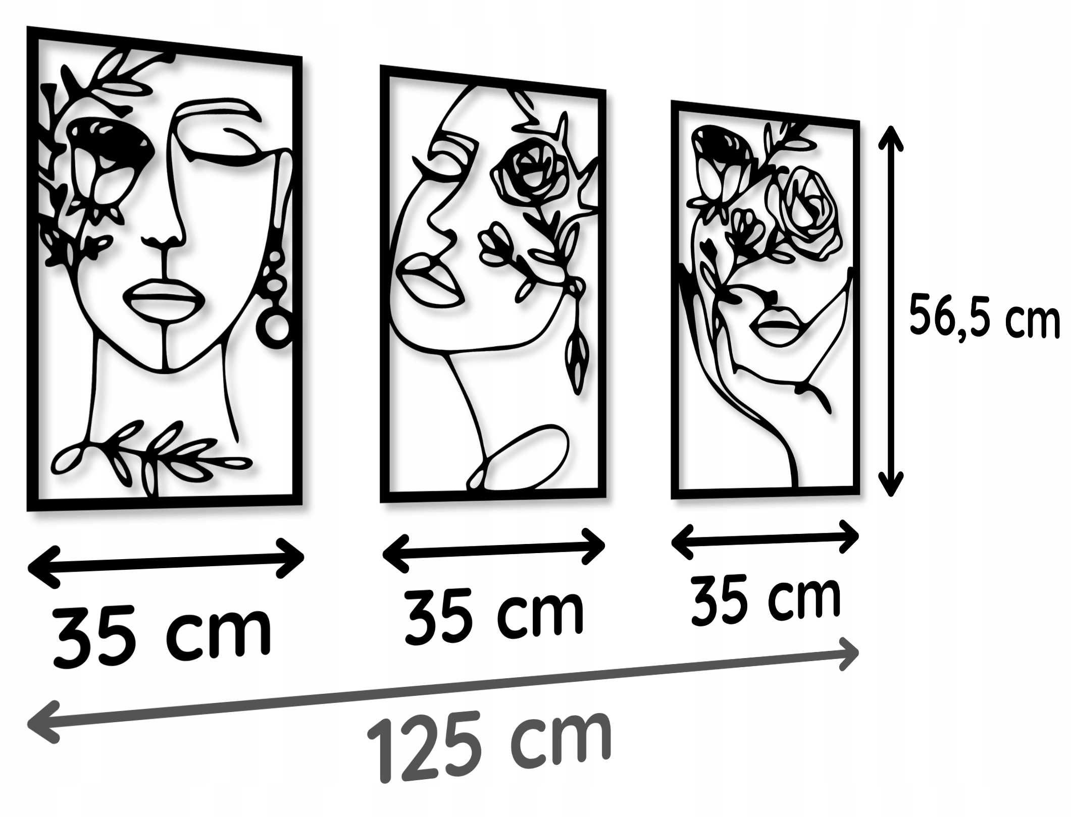 Obraz Ażurowy 3D Kobiety Panny na ścianie Świetna Jakość *WYSYŁKA24H*