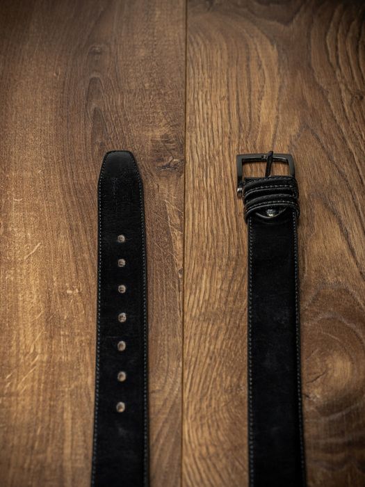 uniwersalny skórzany pasek męski z klasyczną klamrą - rovicky 115