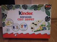 Киндер пазлы Kinder зверята, головоломки