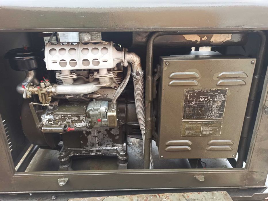 Agregat prądotwórczy PAB 4 4,8 kw 230V na przyczepie