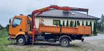 HDS usługi transport wywrotką ,kruszywa