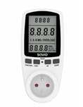 SAVIO AE-01 Watomierz, kalkulator energii z wyświetlaczem LCD
