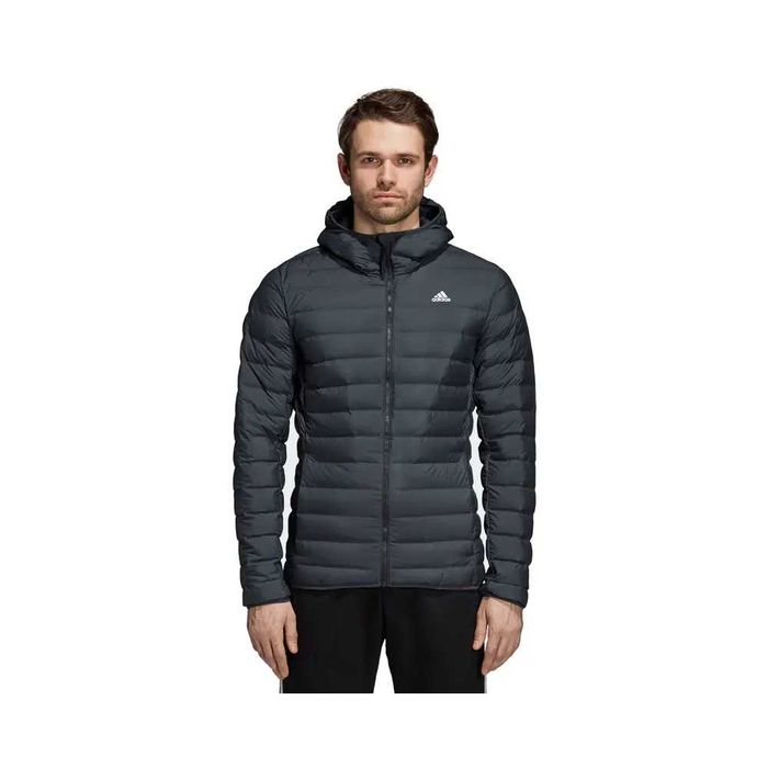 kurtka puchowa Adidas L 40 szara kurtka Adidas L model CY8738