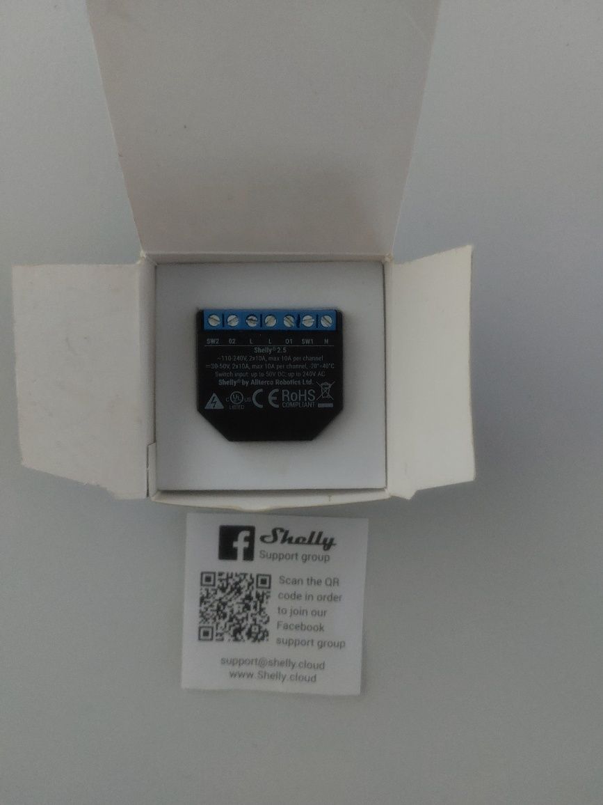 Modulo Shelly 2.5