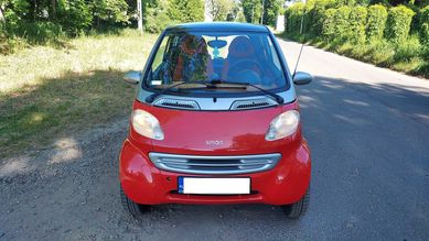 Smart Fortwo z klimatyzacją, 84 tyś km przebiegu.