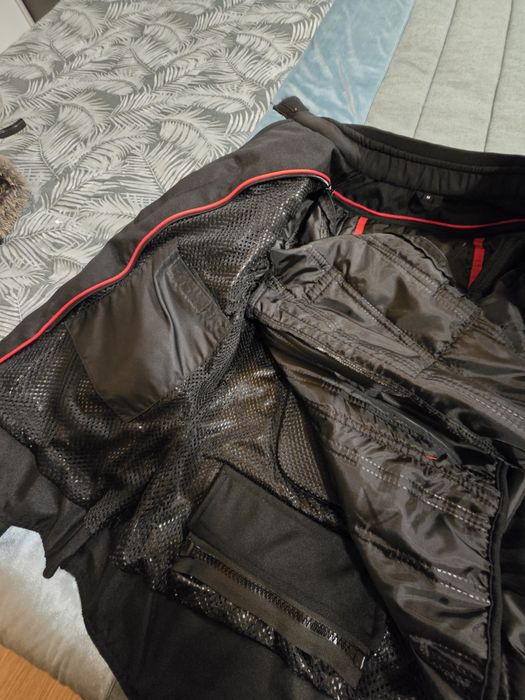 Casaco motard de homem e de mulher