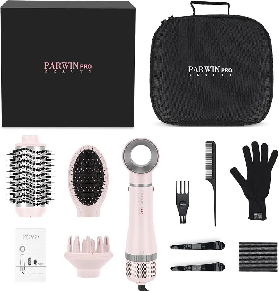 Zestaw do stylizacji włosów parwin pro beauty 4 w 1  1000w ab0319-4p