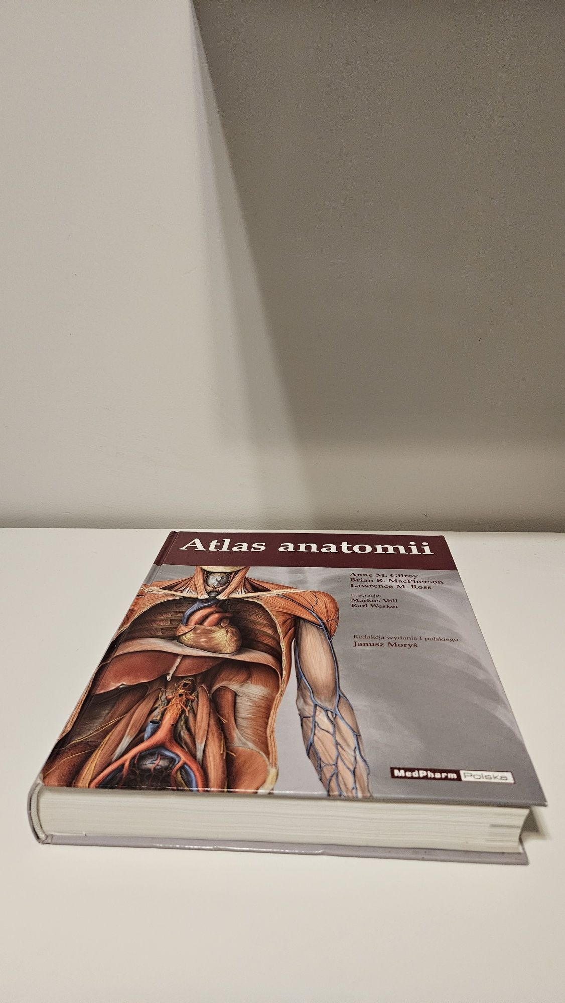 Atlas Anatomii Anne Gilroy Janusz Moryś Unikat